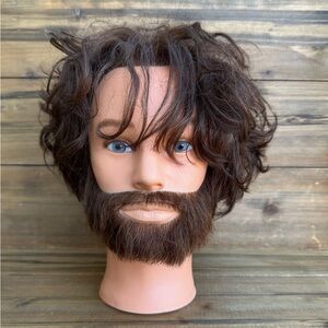male mannequin head